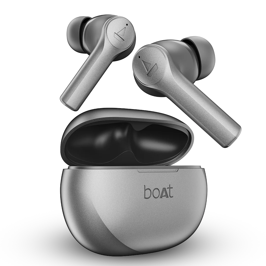 161newmain_3000x boAt Airdopes Supreme Classic Black – ANC True Wireless Earbuds - Image 1