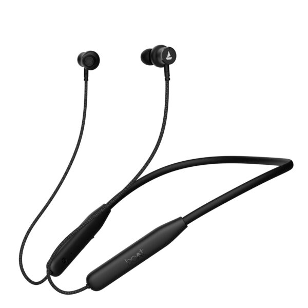 boAt Rockerz 110 – Active Black (Bluetooth Neckband)