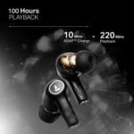 boAt Nirvana Crystl Quantum Black – ANC True Wireless Earbuds - Image 4