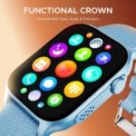 boAt Ultima Ember – Mist Blue Smart Watch - Image 2