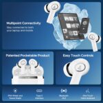 boAt Nirvana Ion ANC Quartz White – Hybrid ANC Wireless Earbuds - Image 2