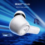 boAt Nirvana Ion ANC Quartz White – Hybrid ANC Wireless Earbuds - Image 4