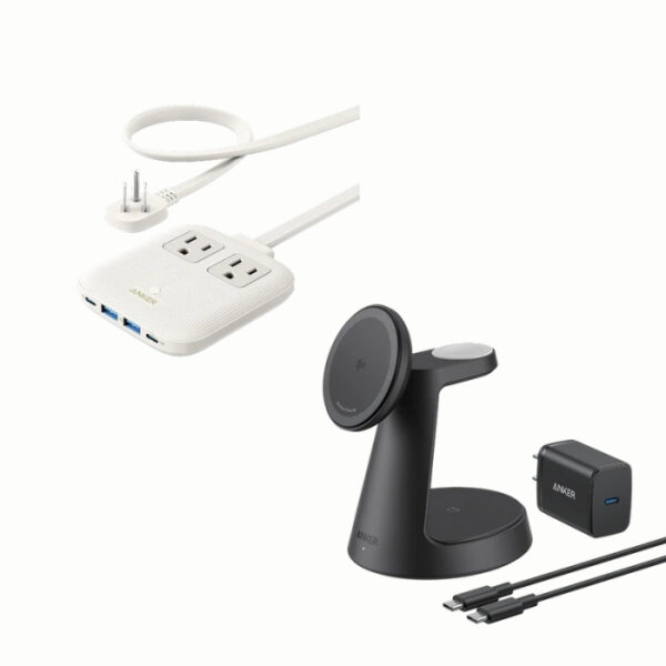Anker 3-in-1 MagGo Wireless Charging Station (iPhone, AirPods & Watch)