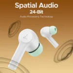 boAt Airdopes Supreme Swedish White – ANC True Wireless Earbuds - Image 3