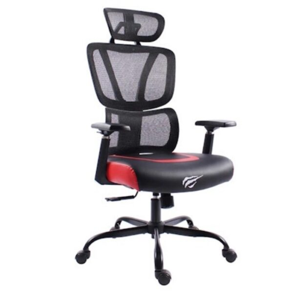 HAVIT GC919 Gaming Chair (Mesh Fabric + Adjustable Waist Support)