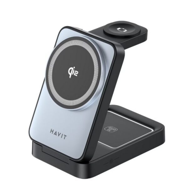 HAVIT W3103 3-in-1 Wireless Charger (Phone + Watch + AirPods)