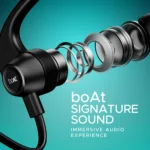 boAt Rockerz 255 Pro+ – Navy Blue (Bluetooth Neckband) - Image 4